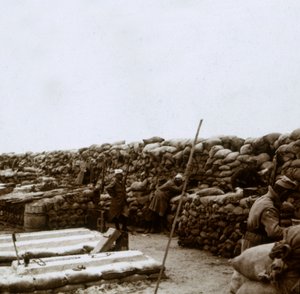 मामेलन वर्ट, नीवोपोर्ट, फ्लैंडर्स, बेल्जियम में खाइयां, c1914-c1918 द्वारा अज्ञात