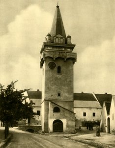 Turkenturm, Breitenbrunn, Burgenland, ऑस्ट्रिया, c1935। द्वारा अज्ञात
