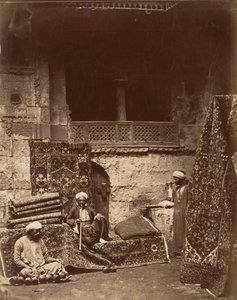 तुर्की कालीन बाजार, काहिरा, सीए। 1880. द्वारा अज्ञात