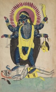 काली के दो पहलू, सी। 1880 - 1890। द्वारा अज्ञात