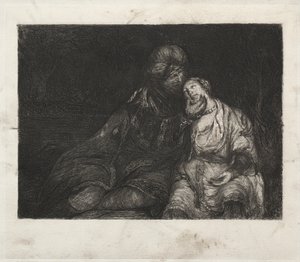 दो आंकड़े, 1800s। द्वारा अज्ञात