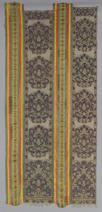 कर्टन के दो भाग, 1700। द्वारा अज्ञात