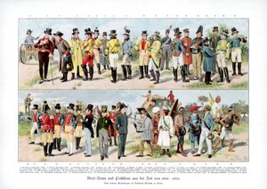 1800-1870, 1900 से डाकियों के प्रकार द्वारा अज्ञात