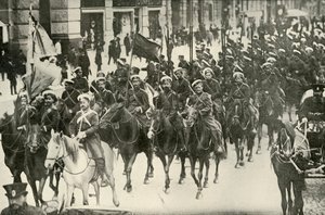 रूसी कैवलरी के प्रकार, 1919। द्वारा अज्ञात