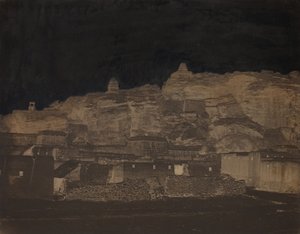 शीर्षकहीन, [इमारतें, संभवतः एक पुरातात्विक स्थल], 1860। द्वारा अज्ञात