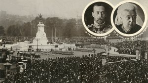 विक्टोरिया मेमोरियल का अनावरण, 16 मई 1911। द्वारा अज्ञात