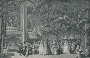 वॉक्सहॉल गार्डन, 1785, 1920 द्वारा अज्ञात