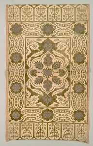 मखमली कुशन कवर, 1600s। द्वारा अज्ञात