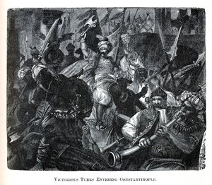 विक्टोरियन टर्क्स एंट्री कॉन्स्टेंटिनोपल, 1882 द्वारा अज्ञात