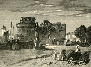 नांतेस, 1890 में देखें। द्वारा अज्ञात