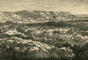 जॉर्डन की घाटी में देखें, 1890। द्वारा अज्ञात