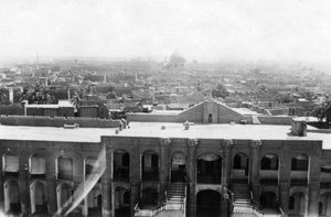 बगदाद का एक ब्लॉक टॉवर, 31 वां ब्रिटिश सामान्य अस्पताल, मेसोपोटामिया, WWI, 1918 द्वारा अज्ञात