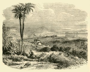 1890 के सिसिली के तट पर देखें। द्वारा अज्ञात
