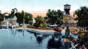 विला डोलोरेस, लागो अज़ुल, मोंटेवीडियो, उरुग्वे, c1900s द्वारा अज्ञात