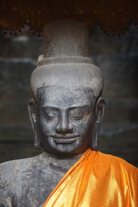 विष्णु मूर्ति। अंगकोर वाट। सिएम रीप कंबोडिया द्वारा अज्ञात