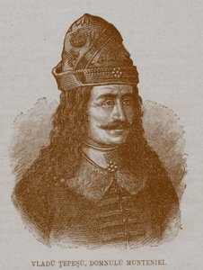 व्लाद III, प्रिंस ऑफ वलाचिया 1431-1476, 19 वीं शताब्दी द्वारा अज्ञात