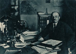 व्लादिमीर इलिच लेनिन, रूसी बोल्शेविक नेता, मॉस्को, रूस, 7 अक्टूबर, 1922 द्वारा अज्ञात