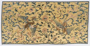 वॉल हैंगिंग, देर से 1700s - 1800 के दशक की शुरुआत। द्वारा अज्ञात