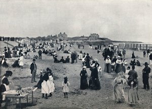 वाल्टन-ऑन-द-नज - समुद्र तट पर दृश्य, 1895 द्वारा अज्ञात