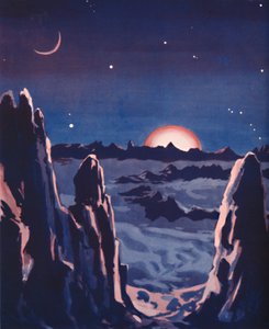 चंद्रमा पर सूर्योदय क्या होना चाहिए, 1935 द्वारा अज्ञात