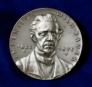विल्हेम बाउर 1822-1875, जर्मन आविष्कारक और पनडुब्बियों के अग्रणी बिल्डर द्वारा अज्ञात