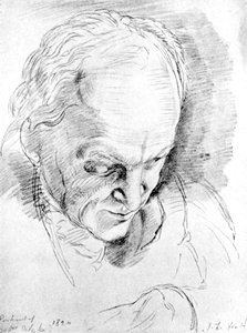 विलियम ब्लेक 1757-1827, अंग्रेजी रहस्यवादी, कवि, चित्रकार और उत्कीर्णक, 1820 द्वारा अज्ञात