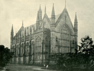 विल्सन हॉल, मेलबोर्न विश्वविद्यालय, 1901। द्वारा अज्ञात