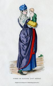 वुमन ऑफ बेयोन, फ्रांस, 16 वीं शताब्दी 1882-1884 द्वारा अज्ञात