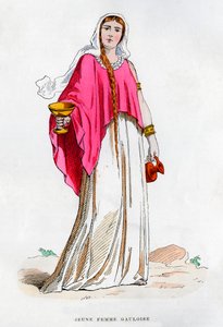युवा महिला गॉल, 1882-1884 द्वारा अज्ञात