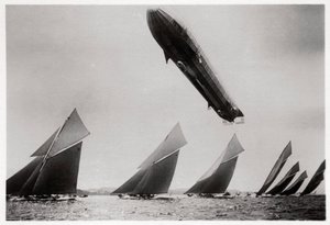 ज़ेपेलिन LZ11 विकटोरिया लुईस, किएल रेगाटा, जर्मनी, 1912 1933 के दौरान उड़ान में द्वारा अज्ञात