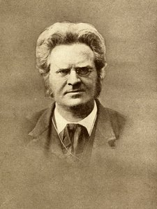 Bjornstjerne Martinius Bjornson (1832-1910) (bw फोटो)