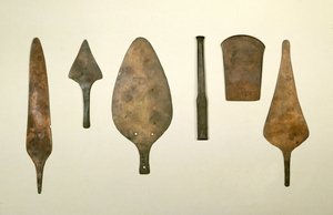 तांबे के औजार, हड़प्पा, 2300-1750 ई.पू. द्वारा अज्ञात अज्ञात