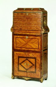 लुई XV ने सचिवालय कार्डबोर्ड c.1740 को संवारा द्वारा अज्ञात अज्ञात