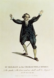 रोम के चरित्र में श्री होल्मन, पब। 1784 द्वारा अज्ञात अज्ञात