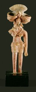 टेराकोटा मदर देवी, मोहनजोदड़ो, 2300-1750 ई.पू. द्वारा अज्ञात अज्ञात