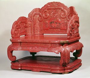 सम्राट चिएन लुंग का सिंहासन (1736-95)