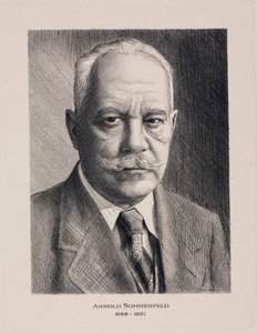 अर्नोल्ड सोमरफेल्ड, जर्मन भौतिक विज्ञानी, c 1930 द्वारा अज्ञात