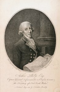 आर्थर फिलिप, ब्रिटिश नौसैनिक कमांडर, c 1789 द्वारा अज्ञात