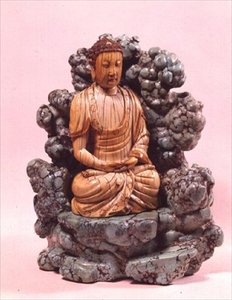 फ़िरोज़ा मैट्रिक्स सिंहासन पर बुद्ध, मिंग राजवंश द्वारा अज्ञात