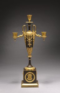 कैंडलस्टिक, c.1800 द्वारा अज्ञात