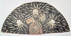 ड्यूक ऑफ बरगंडी, दक्षिणी नीदरलैंड्स, c.1476 . की बाहों पर लागू कढ़ाई के साथ काले मखमल का कोप द्वारा अज्ञात