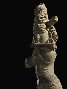 वेणुगोपाला का चित्र, दक्षिण भारत, स्वर्गीय चोल - प्रारंभिक विजयनगर काल, 13 वीं - 14 वीं शताब्दी के अंत में द्वारा अज्ञात