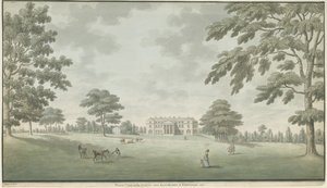 फिशरविक हॉल: वाटर कलर पेंटिंग, 1786 द्वारा अज्ञात