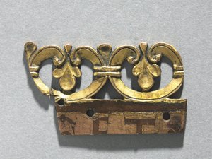 एक अवशेष तीर्थ से एक सजावटी शिखा का टुकड़ा, c.1165-1180 द्वारा अज्ञात