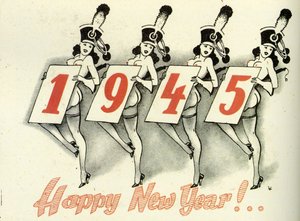 नववर्ष की शुभकामना! 1945 द्वारा अज्ञात