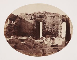 पार्थेनन का इंटीरियर, एथेंस, c 1849 द्वारा अज्ञात