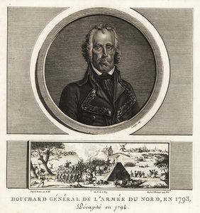 जीन निकोलस हौचर्ड, फ्रांसीसी क्रांतिकारी जनरल डी ल'आर्मी डु नॉर्ड, 1793 में कायरता के लिए निष्पादित द्वारा अज्ञात