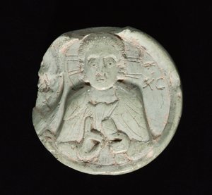 मसीह के साथ पदक, c.1200-1400 द्वारा अज्ञात