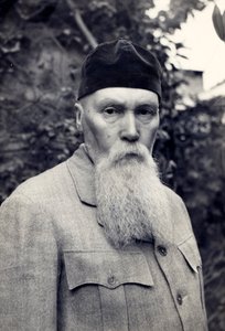Nicholas Roerich, Naggar, India, c.1936-42 (b/w photo) द्वारा अज्ञात