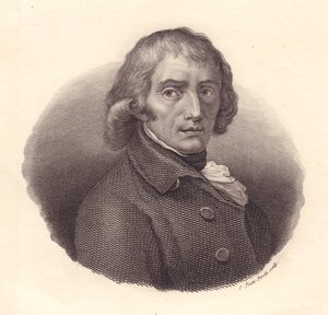 इतालवी कवि ग्यूसेप पारिनी (1729-1799) का पोर्ट्रेट, एंड्रिया अप्पियानी द्वारा ड्राइंग से पिओटी द्वारा तांबे की नक्काशी द्वारा अज्ञात कलाकार